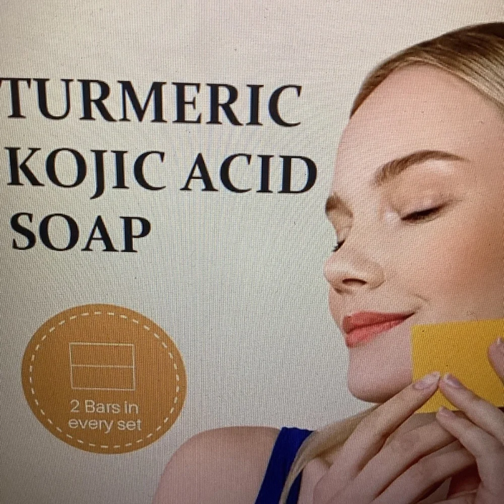 TURMERIC KOJIC ACID SOAP ( 2 Bars/ Pack)